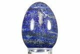 Polished Lapis Lazuli Egg - Pakistan #352514-1